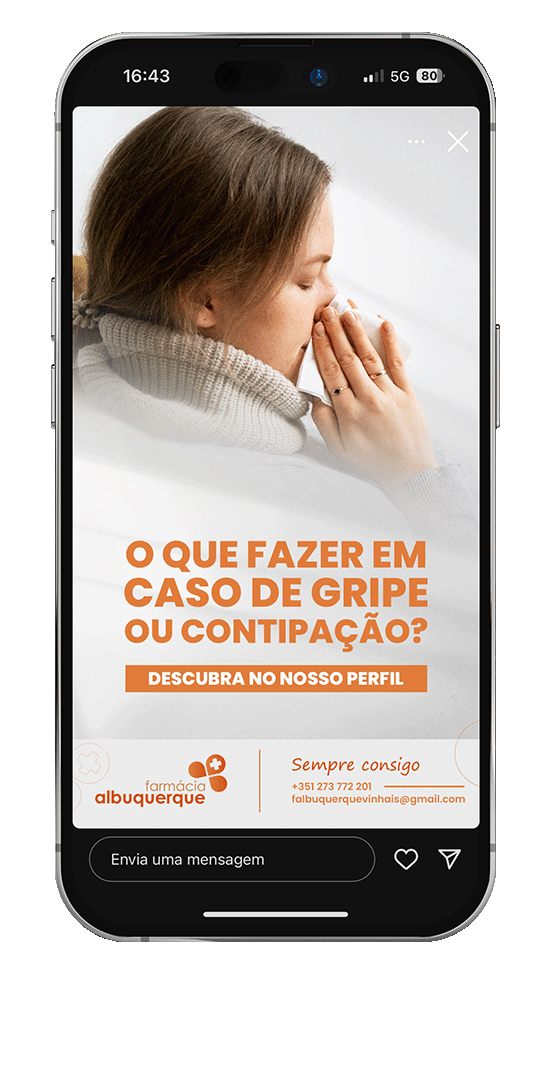 farmácia albuquerque em vinhais design by mediaon agência de comunicação e marketing